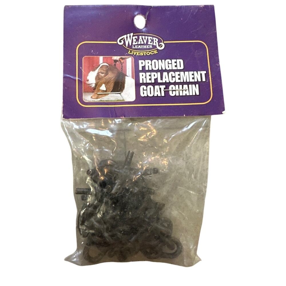 Weaver Livestock Oil Rubbed Pronged Replacement Goat Chain
